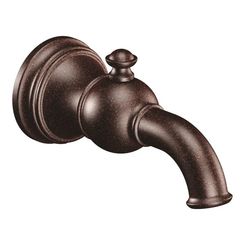 Click here to see Moen S12104ORB Moen S12104ORB Weymouth Tub Spout with Diverter, Oil Rubbed Bronze