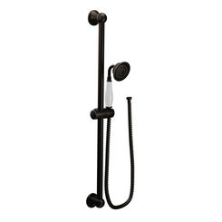 Click here to see Moen S12107EPORB Moen S12107EPORB Weymouth Eco-Performance Handshower, Oil Rubbed Bronze