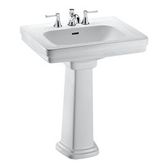 Click here to see Toto LPT530N#01 Toto LPT530N#01 Cotton White Promenade Pedestal and Lavatory Basin