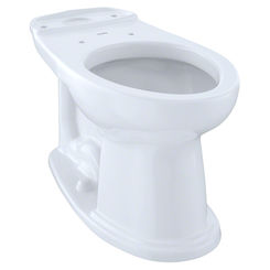 Click here to see Toto C754EF#01 TOTO Dartmouth and WhitneyUniversal Height Elongated Toilet Bowl, Cotton White - C754EF#01