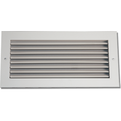 Click here to see Shoemaker 905-0-20X8 20x8 White Vent Cover (Aluminum) - Shoemaker 905-0 series