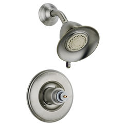 Click here to see Delta T14255-SSLHP Delta T14255-SSLHP Victorian Monitor Shower only Trim, Stainless Steel