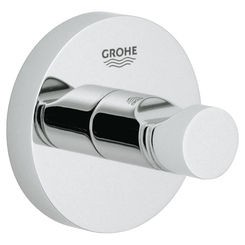 Click here to see Grohe 40364000 GROHE 40364000 Essentials Robe Hook - StarLight Chrome 