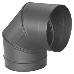 Click here to see M&G DuraVent 2090 DuraVent 10DBK-E90 DuraBlack 90-Degree Elbow