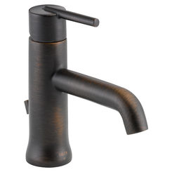Click here to see Delta 559LF-RBMPU Delta 559LF-RBMPU Trinsic Single Handle Bathroom Faucet w/ Metal Pop-Up, Venetian Bronze