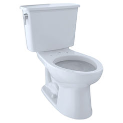 Click here to see Toto CST744ELN#01 Toto Eco Drake Transitional Two-Piece Elongated 1.28 GPF ADA Compliant Toilet, Cotton White - CST744ELN#01