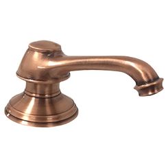 Click here to see Newport Brass 2470-5721/08A Newport Brass 2470-5721/08A Jacobean Soap/Lotion Dispenser, Antique Copper