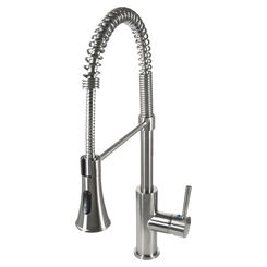 Moen 5925SRS Sleek Single Handle Pre-Rinse Spring Pull-down Kitchen