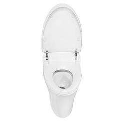 Kohler K 4026 0 Karing Intelligent Skirted One Piece Elongated Tankless 1 28 Gpf Toilet White