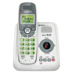 Click here to see Vtech CS6124 Vtech Communications CS6124 Cordless Telephones, Caller ID-Call Waiting, Gray