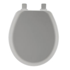 Click here to see Bemis 41EC 162/46EC Mayfair 41EC 162 Round Molded Wood Toilet Seat - Silver