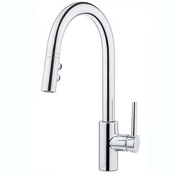Click here to see Pfister LG529-SAC Pfister LG529-SAC Stellen One Handle Pulldown Kitchen Faucet, Polished Chrome