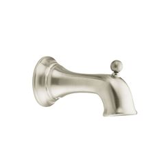 Click here to see Moen S114BN Moen S114BN Waterhill Diverting Tub Spout, Brushed Nickel