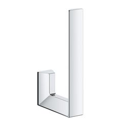 Click here to see Grohe 40784000 Grohe 40784000  Selection Cube Reserve Toilet Paper Holder, StarLight Chrome 