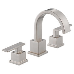 Click here to see Delta 3553LF-SS Delta 3553LF-SS Vero Widespread Two Handle Bathroom Faucet, Stainless