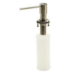 Click here to see Alfi AB5006-BSS ALFI AB5006-BSS Ultra Modern Round Soap Dispenser, Solid Brushed Stainless Steel