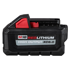 Click here to see Milwaukee 48-11-1862 Milwaukee 48-11-1862 M18 Redlithium High Output XC6.0 Battery Pack - 2PCS