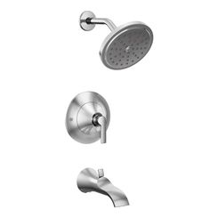 Click here to see Moen TS2203EP Moen TS2203EP Doux Posi-Temp Eco–Performance Tub and Shower Trim, Chrome