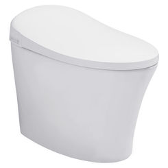 Click here to see Trone Plumbing FETBCERN-12.WH Trone Fountina Smart Electronic Bidet Toilet in White, FETBCERN-12.WH