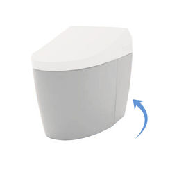 Click here to see Toto CT989CUMFG#12 NEOREST Dual Flush 1.0 or 0.8 GPF Elongated Toilet Bowl for AH and RH, Sedona Beige - CT989CUMFG#12