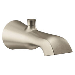 Click here to see Moen S989BN Moen S989BN Flara Diverter Tub Spout, Brushed Nickel