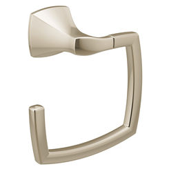 Click here to see Moen YB5186NL Moen YB5186NL Voss Towel Ring,  Polished Nickel