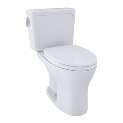 Toto Drake Two Piece Elongated Toilet Ada 1 6 Gpf Cotton White