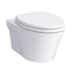 Click here to see Toto CT426CFG#01 TOTO AP Wall-Hung Toilet Bowl - 1.28 GPF/0.9 GPF, CT426CFG#01 - Cotton