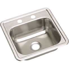 Click here to see Dayton KW10115152 Dayton KW10115152 Stainless Steel Top Mount Single Bowl Kingsford Sink