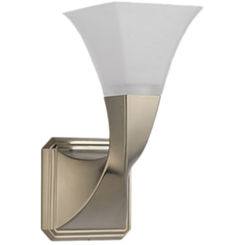 Click here to see Brizo 697030-BN Brizo 697030-BN Virage Brushed Nickel Single Sconce Light Fixture