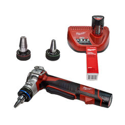 Click here to see Milwaukee 2432-22 Milwaukee 2432-22 12V Propex Expansion Tool Kit