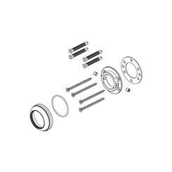 Click here to see Delta RP64634 Delta RP64634 Wall-Mount Mounting Kit for Pot Filler - Chrome