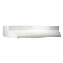 Click here to see Broan F404211 Broan Nutone F404211 White Monochromatic 4-Way Convertible Range Hood