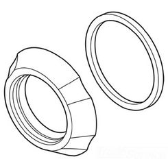 Click here to see Delta RP61826 Delta RP61826 Delta Flange - Spout Flange and Gasket (Chrome)