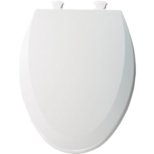 Bemis 1500EC 390 Elongated Toilet Seat White Molded Lift-Off Wood