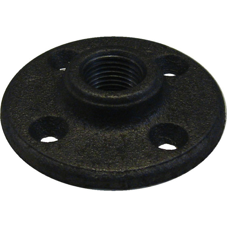Commodity Matco-Norca BLKFF12 Black Floor Flange, 1/2-Inch