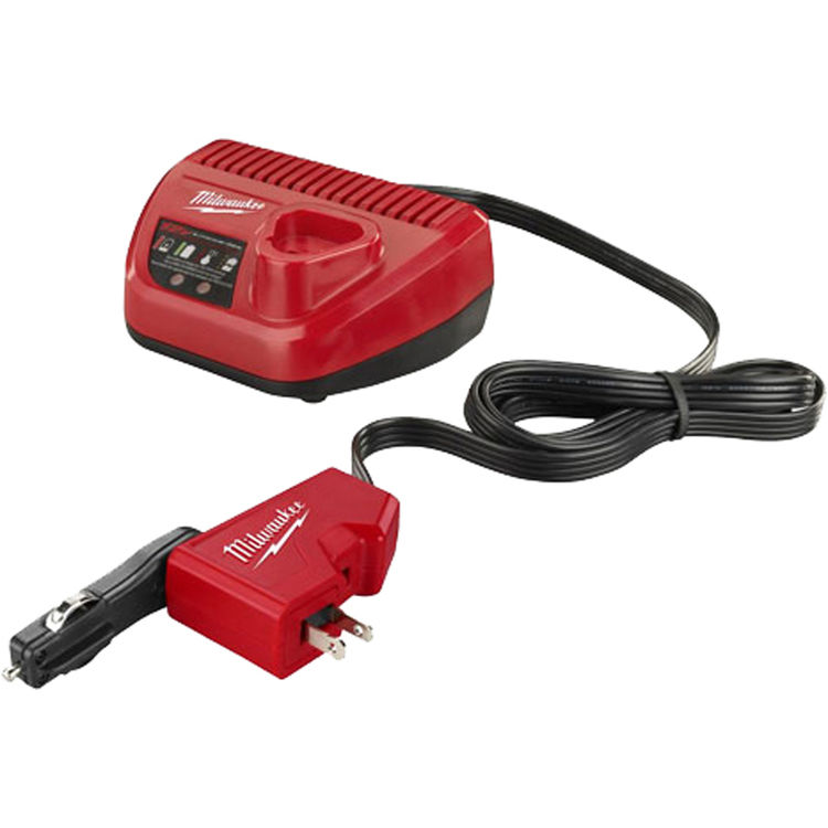 Milwaukee 2510-20 Milwaukee 2510-20 M12 Lithium-Ion AC/DC Wall and Vehivle Charger