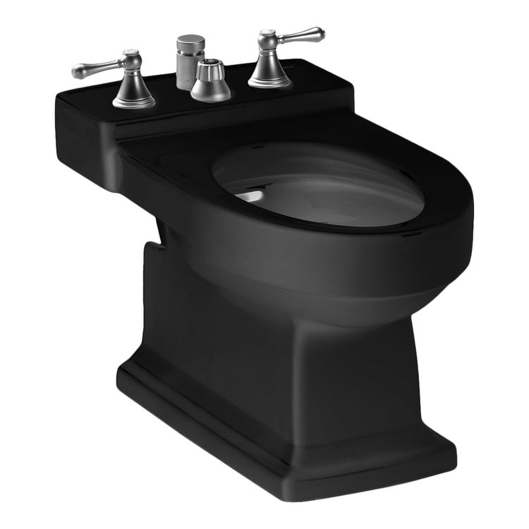 TOTO Ebony Lloyd Bidet Vertical Spray BT930B PlumbersStock