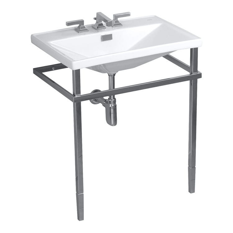 Toto LF930MCP#11 TOTO LF930MCP#11 Colonial White Lloyd Metal Console Lavatory