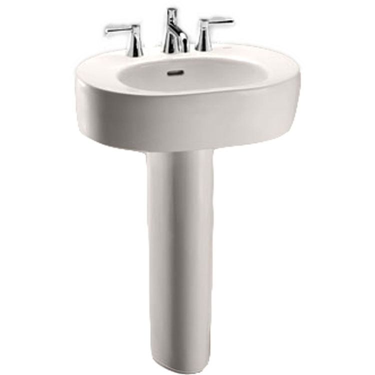 Toto LT790.8#03 Toto lpt790.8 Bone Nexus Pedestal Lavatory, Sink Only 8