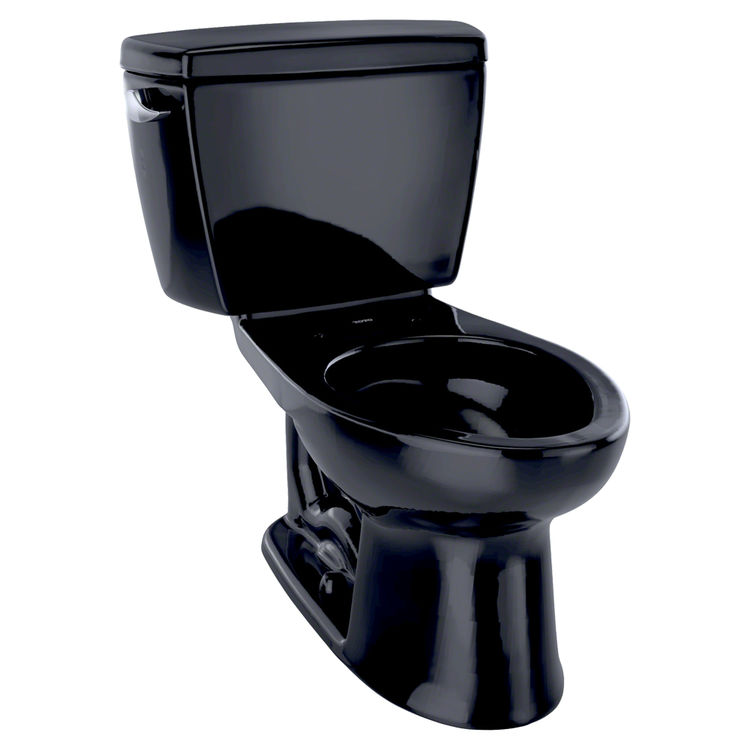 View 2 of Toto CST744SLD#51 TOTO Drake Two-Piece Elongated 1.6 GPF ADA Compliant Toilet with Insulated Tank, Ebony - CST744SLD#51