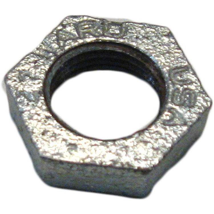 1/2" Galvanized Lock Nut PlumbersStock