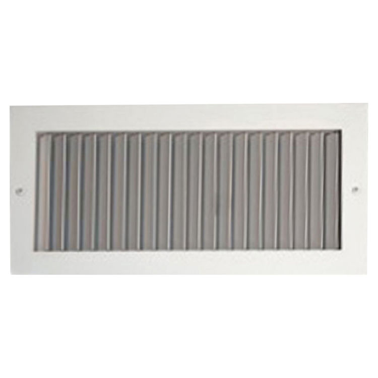 Shoemaker 938-0-18X12 18X12 White Vent Cover (Steel) - Shoemaker 938-0 Series