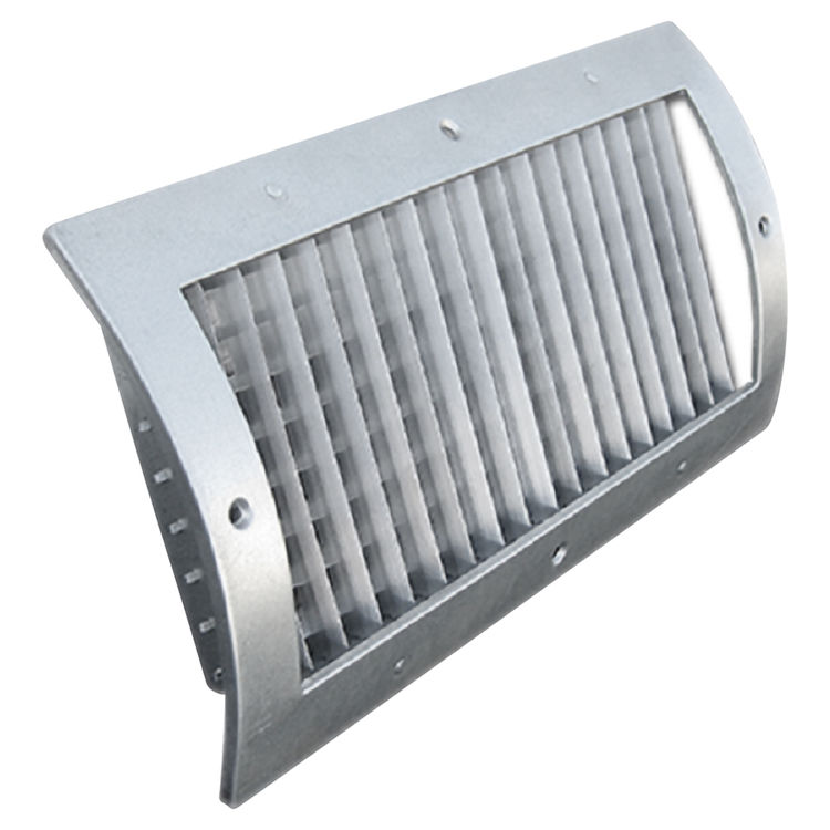 10X6 White Vent Cover (Galvanized)Shoemaker RS340GALV Series