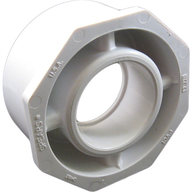 Commodity PVCB64 Schedule 40 PVC Bushing, 6 x 4 Inch