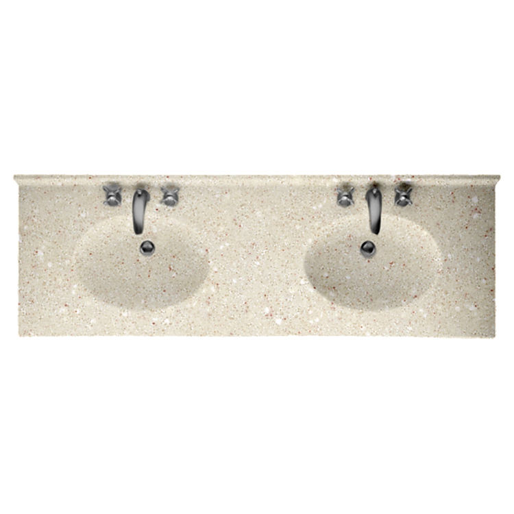 Swanstone CH022732B.072 Swanstone CH2B2273-072 Chesapeake Pebble Vanity Top