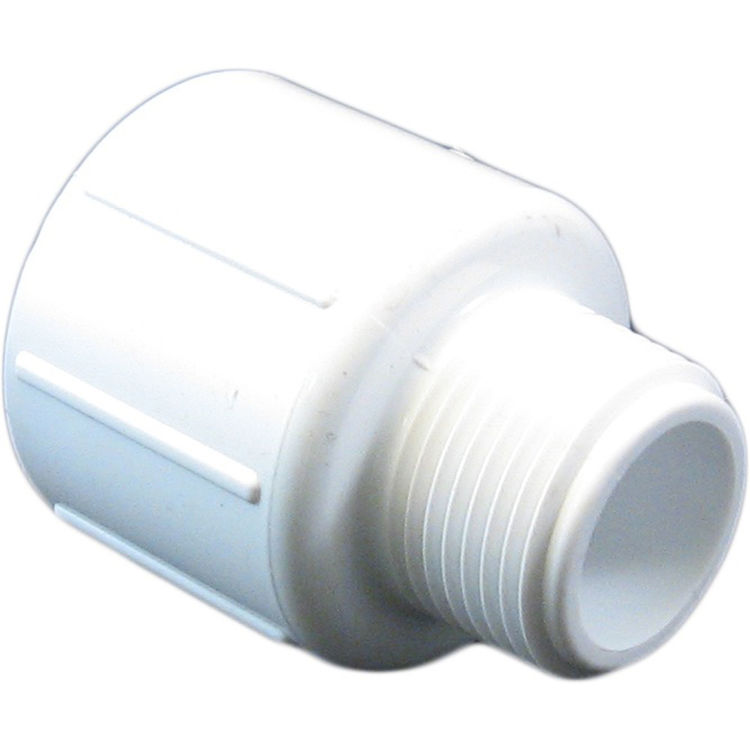Commodity  Schedule 40 PVC 3/4 x 1 Inch Male Adapter