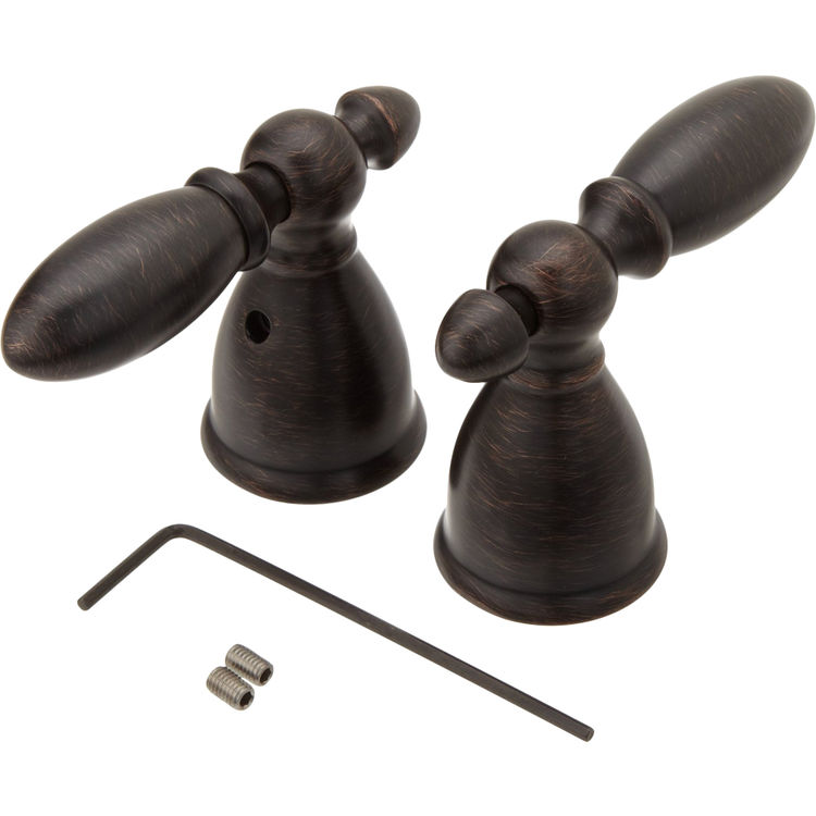 DELTA RP64476RB PART TWO LEVER HANDLE KIT BRONZE