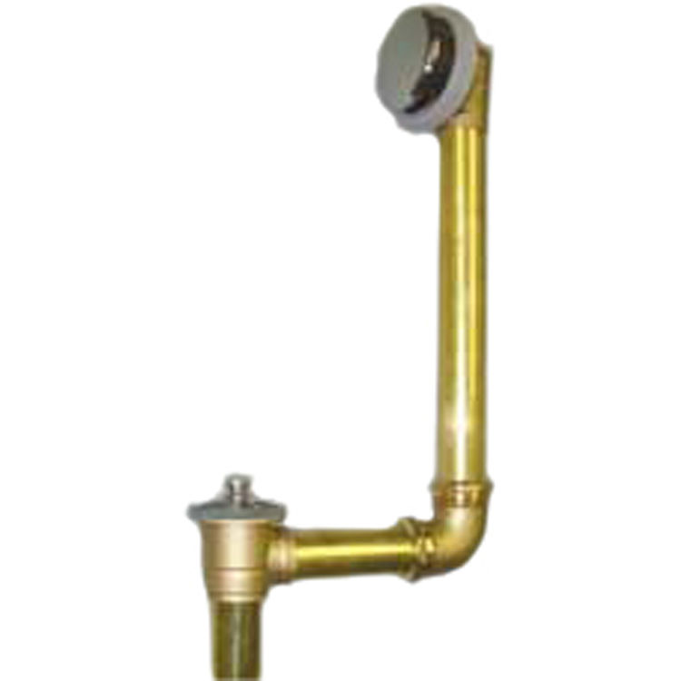 Watco 593-FA-BRS-NP Watco 593-FA-BRS-NP Brass Innovator Foot Actuated Polished Nickel Direct Drain