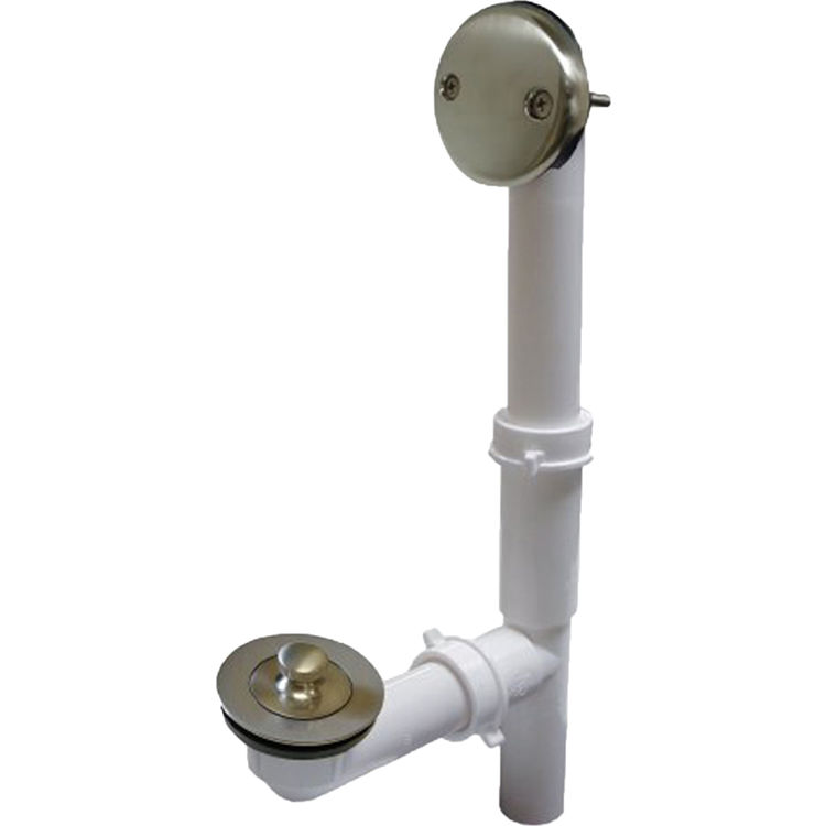 Watco 600-LT-PVC-PN Watco 600-LT-PVC-PN Lift and Turn Bath Waste - Pearl Nickel
